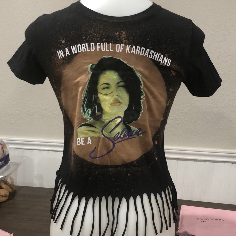 COPY - Handmade Selena Shirt for Girls Large